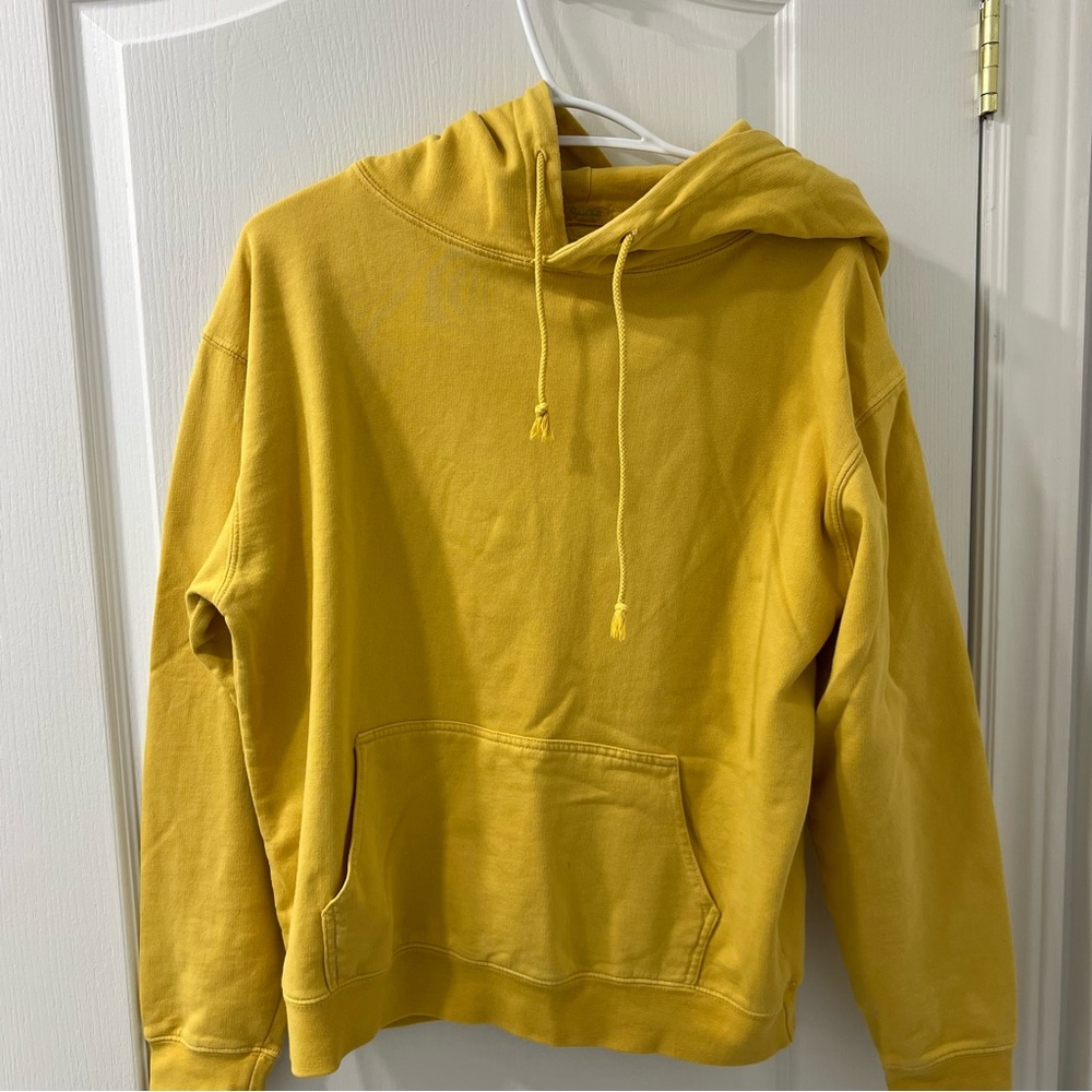 Brandy Melville Mustard Yellow Hoodie